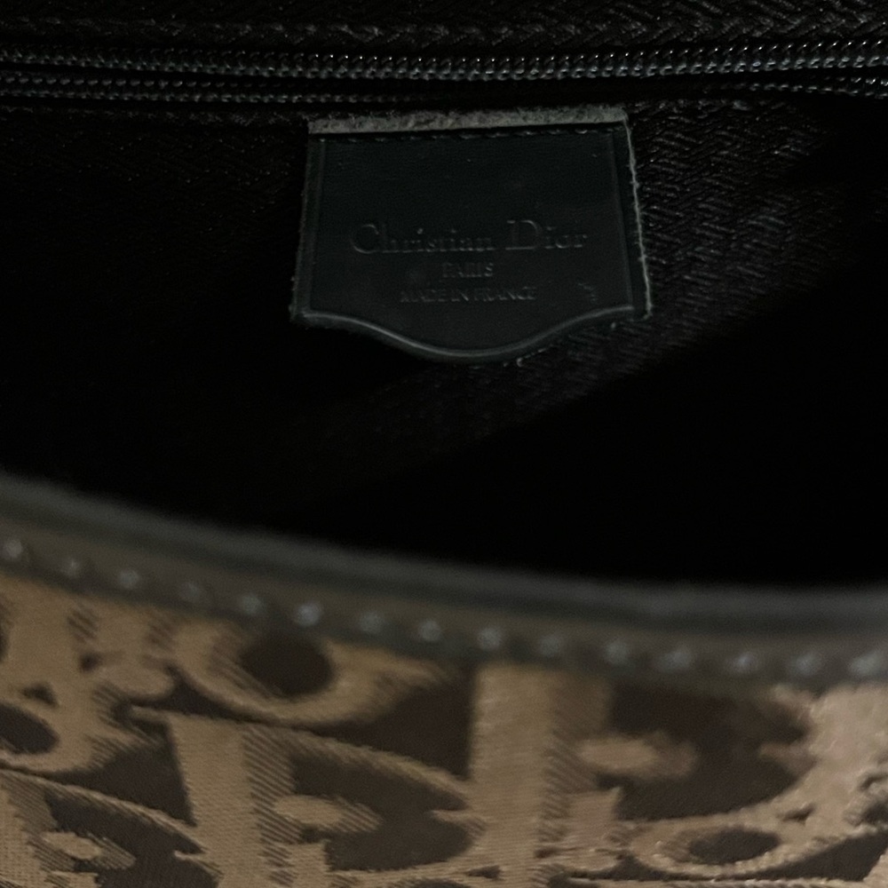 EUC Christian Dior Signature Oblique Pattern Crossbody Bag - Picture 9 of 10